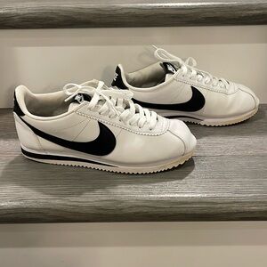 Nike Cortez white shoes